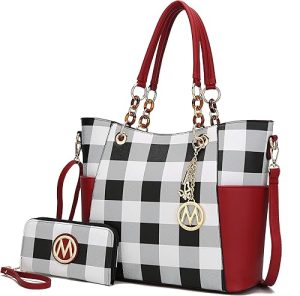 MKF Collection Tote Bag for Women, Handbag Set